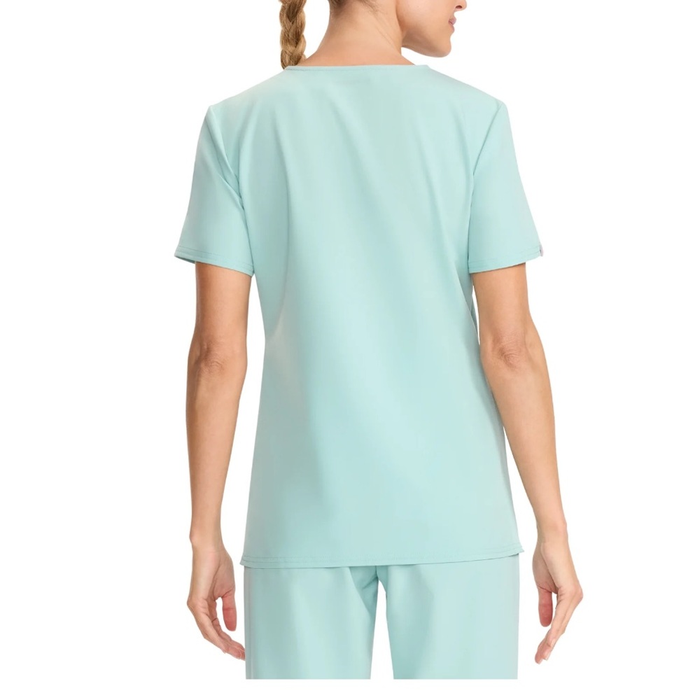 Scrubstar Seasonal Notch Collar Top Size Small - Picture 4 of 11